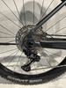 Die Hinterradschaltung eines Mountainbikes mit Kassette und Kette.