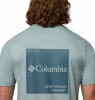 Columbia CSC Logo Back Tee T-Shirt kurzarm 100%org.BW
