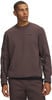 Ein Mann in einem braunen Sweatshirt mit Under Armour-Logo auf der Brust und schwarzen Details.