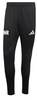Schwarze Sporthose mit weißem Adidas-Logo und NR-Schriftzug.