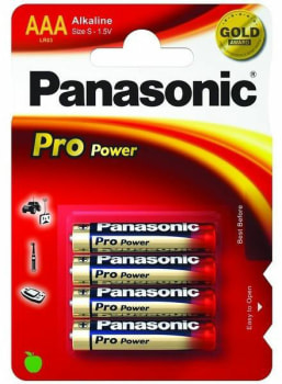 Panasonic batéria 1,5V LR03PPG/4BP