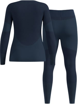 Damen-Thermo-Oberteil mit langen Ärmeln und Leggings. Damen-Thermo-Oberteil mit langen Ärmeln und Leggings.
