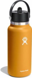 32 oz Wide Mouth Flex Straw Cap Thermosflasche