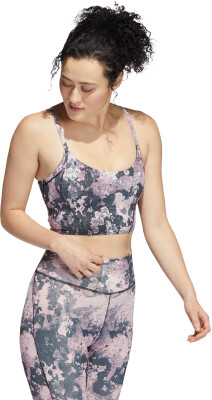adidas Yoga Long Line Graphic AC női sportmelltartó