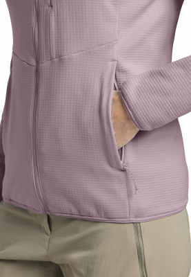 Jack Wolfskin Kolbenberg Fleecejacke mit Kapuze