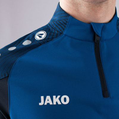Jako Performance Langarmshirt mit Halfzip