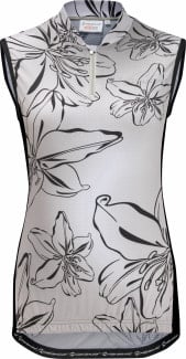 FloriRadtrikot 100% Polyester, Halfzip, ohne Arm