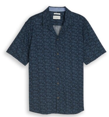 Tom Tailor Printed Viscose férfi ing