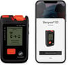 Mammut Barryvox S2 Lawinensuchgerät verbunden mit Handy.