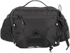 Schwarze Bauchtasche mit Kohla-Logo und vielen Taschen und Gurten.