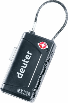 Deuter TSA Kabelschloss mit Zahlen