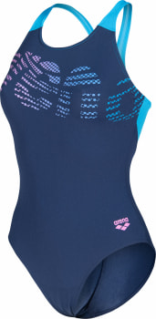 Arena Flowing Swimsuit V Back, Dám.plavky, 100% rec. PES