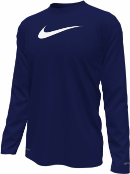 Nike Long Sleeve Hydroguard LS,-UV-Shirt langarm 100% PES