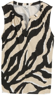 Tom Tailor V-Neck Alloverprint női felső