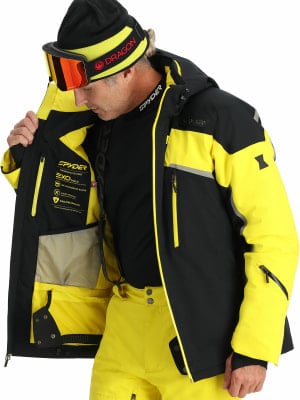 Spyder Leader Skijacke mit Kapuze