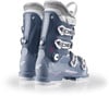 Damen-Skischuhe Nordica J4 Speedmachine in Grau mit rosa Details.