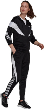 Colorblock Trainingsanzug mit Kapuze