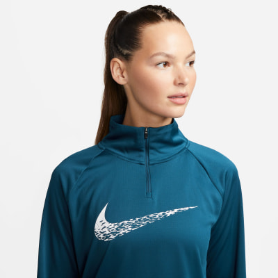 Nike W NK DF SWOOSH RUN női ing hosszú ujjú