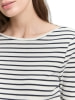 Tom Tailor Striped Boatneck női hosszú ujjú póló