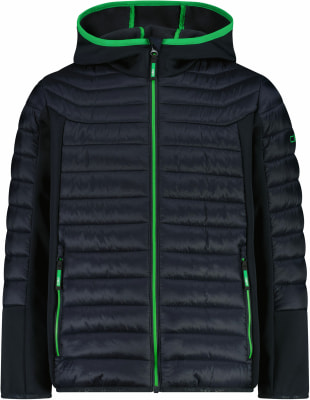 CMP Jacket Hybrid Fix H Wanderjacke mit Kapuze FEEL WARM Flat