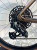 Eine SRAM GX Eagle Fahrradschaltwerk mit Kassette.
