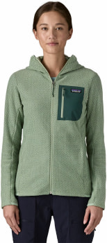 Patagonia W's R1 Air Full-Z Fleecejacke mit Kapuze