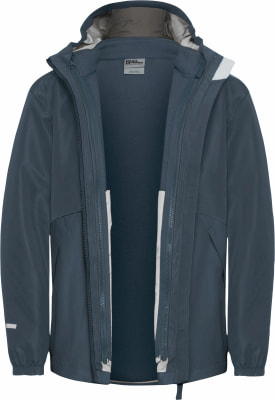 Jack Wolfskin Iceland 3in1 Funktionsjacke mit Kapuze