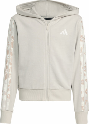 adidas 3-Streifen French Terry Kapuzenjacke