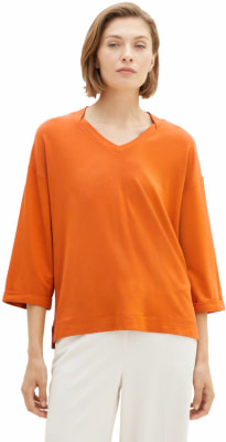 Tom Tailor TOM TAILOR Sleeky V-Neck női póló