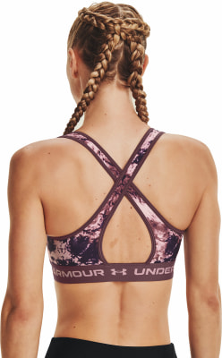 Under Armour Crossback Mid Print Sport-BH