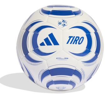 Adidas Tiro futballkék logóval és felirattal.