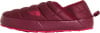 Damen-Stepp-Slipper von The North Face in Dunkelrosa.