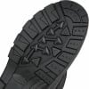 Schwarze Schuhsohle mit rutschfestem Profil und Grössenangabe 42.