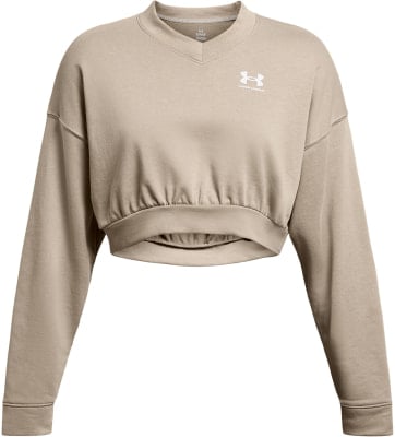 Under Armour Rival Terry Cropped Pullover