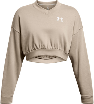 Under Armour Rival Terry Cropped Pullover