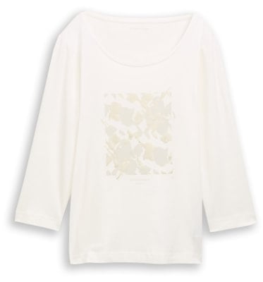 Tom Tailor Crew Neck FrontPrint női póló Tom Tailor Crew Neck FrontPrint női póló