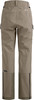 Beige Outdoorhose mit Gore-Tex-Logo und Belüftung entlang der Beine.