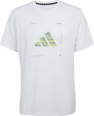adidas Climacool Training Camo Logo Graphic T-Shirt