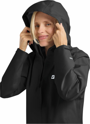 Jack Wolfskin Trailtime 2L Regenjacke mit Kapuze