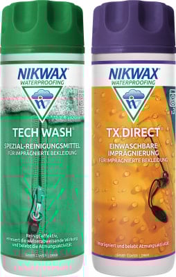 Nikwax Tech Wash/TX Direct 2x 300 ml Doppelpack
