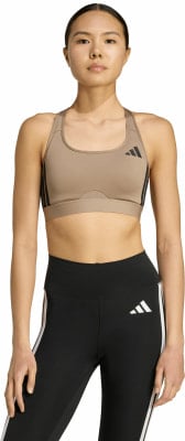 adidas Powerreact Train Medium-Support 3-Streifen Sport-BH adidas Powerreact Train Medium-Support 3-Streifen Sport-BH