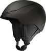 Schwarzer Atomic Skihelm mit verstellbarem System und weicher Polsterung.