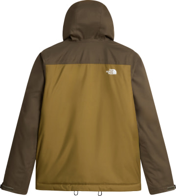 Rückansicht einer Herrenjacke von The North Face mit Logo auf dem Rücken.