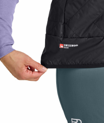 Ortovox Swisswool Piz Boe Tourengilet mit Kapuze