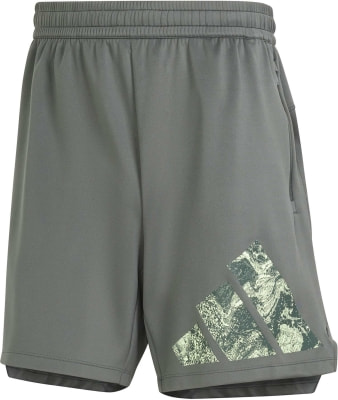 adidas Workout Logo Knit Shorts