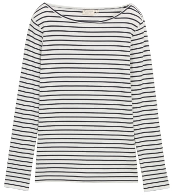 Tom Tailor Striped Boatneck női hosszú ujjú póló