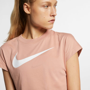 Swoosh SS Crop Top női póló
