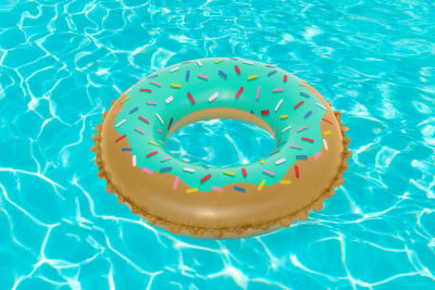 Bestway Donut Schwimmring 91cm Bestway Donut Schwimmring 91cm