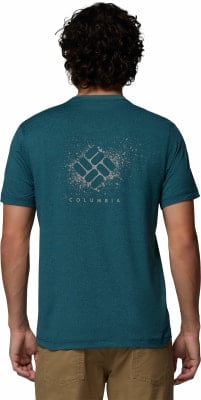Columbia Parsons Point SS T-Shirt kurzarm Back Graphic,Omni-WICK