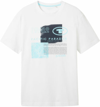 Tom Tailor TOM TAILOR Printed T-Shirt Férfi póló